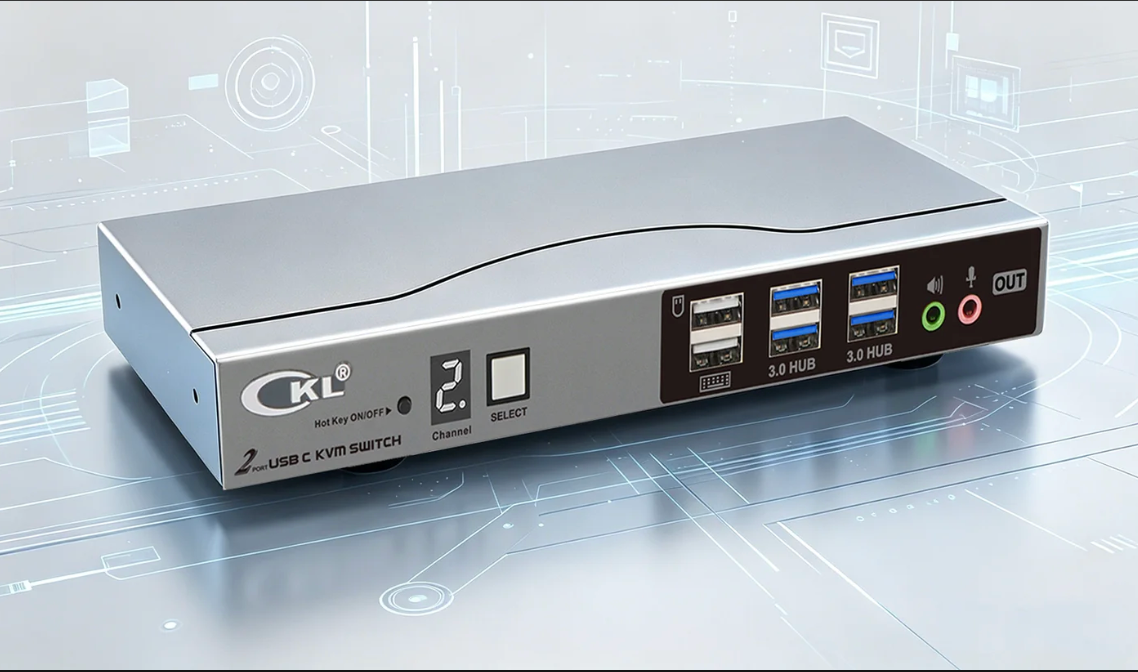 Top USB C KVM Switches For Apple Studio Display And 2 Laptops