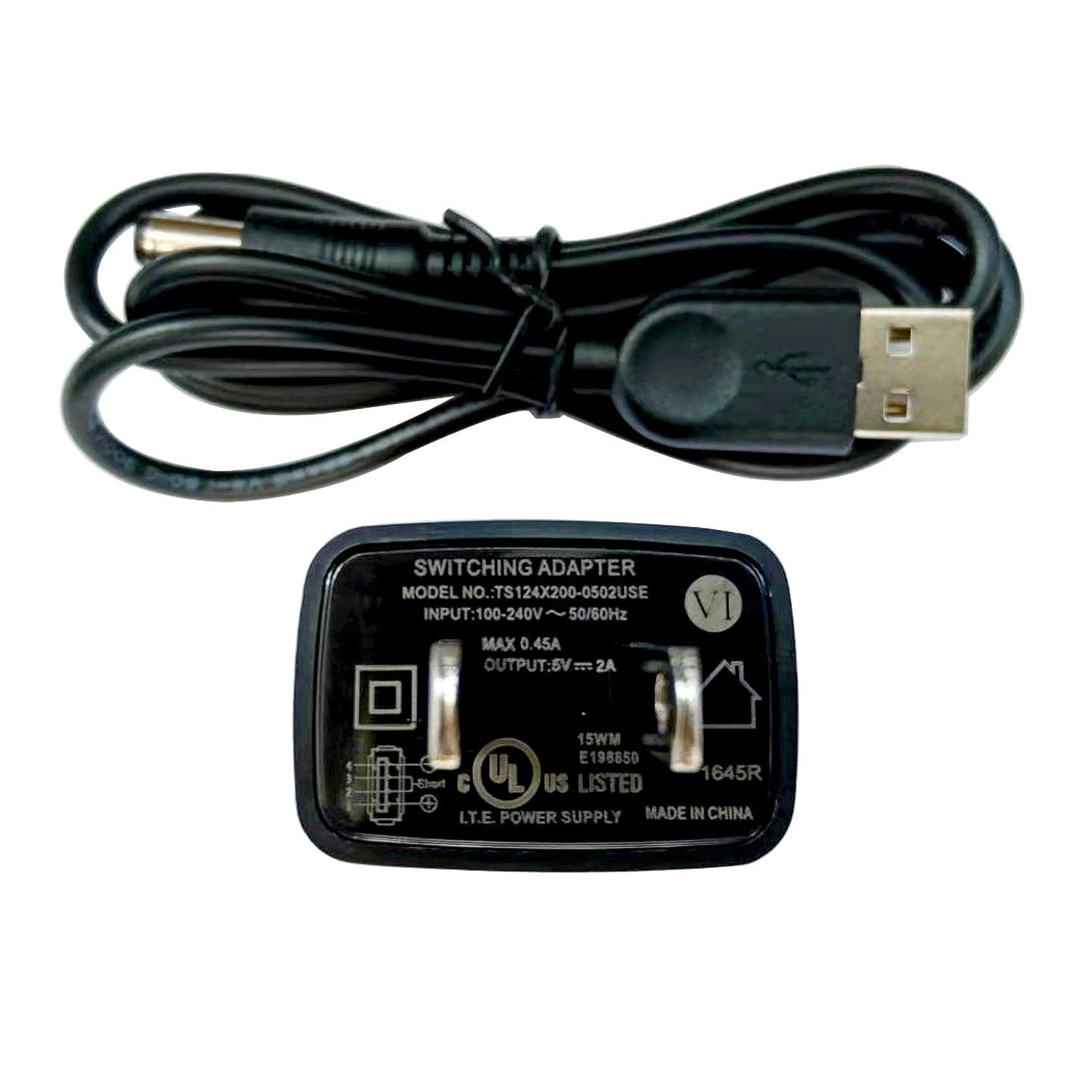 100-240V AC to DC 5V 2A LED Power Supply 10W Power Adapter US Plug 5.5 2.5mm for LED Strip Light, CCTV Camera and Other 5V 2A Electronic Equipment - CKL KVM Switches