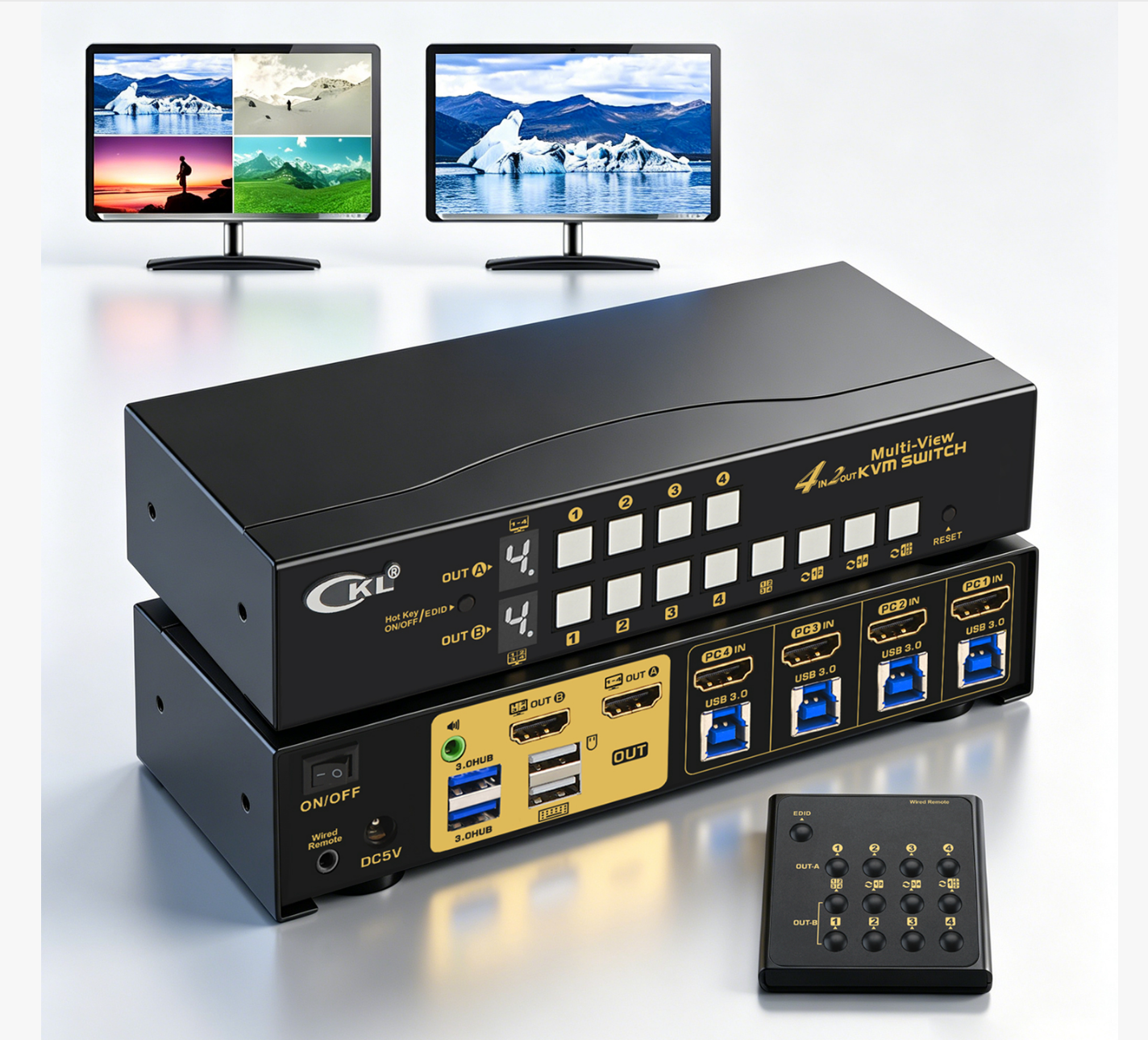 Multi-Viewer KVM Switches