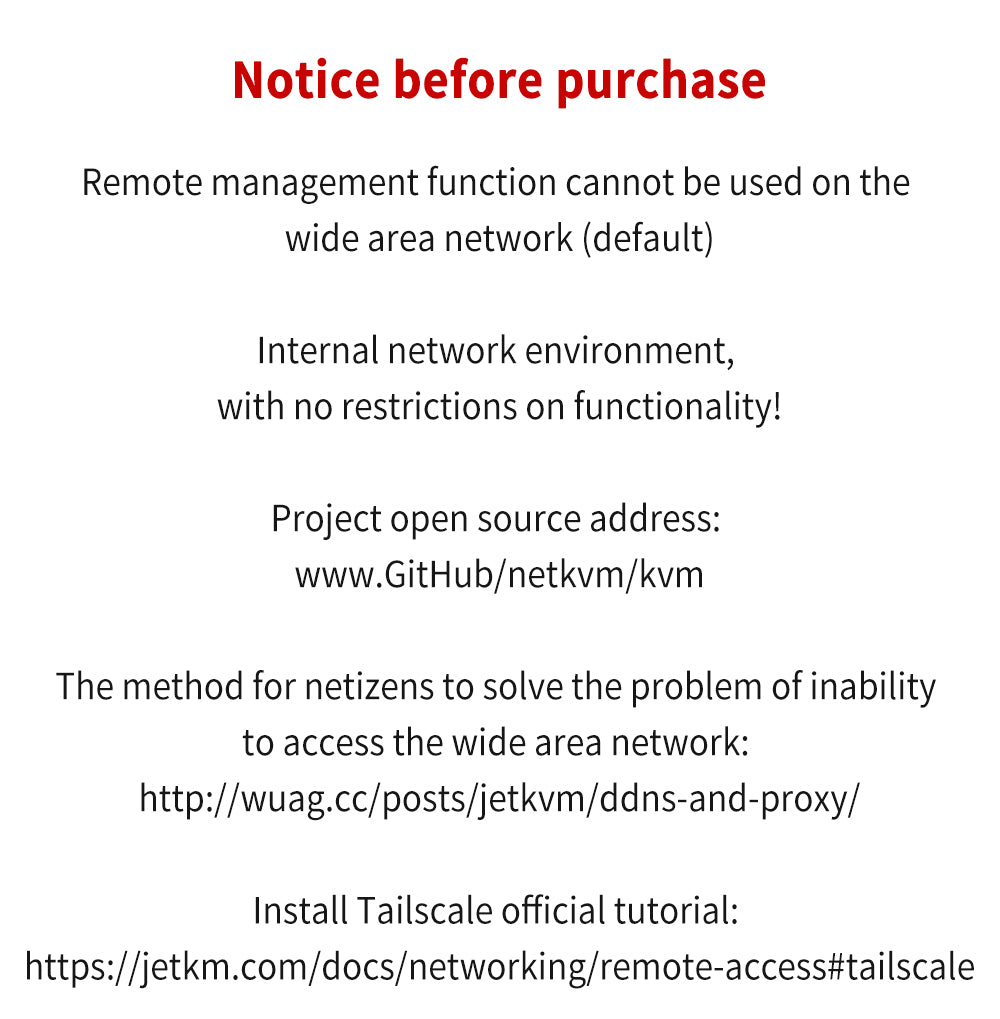 SZ JetKVM KVM Over IP Computer Remotely Control, IPKVM Open-Source Touchscreen LCD for IP/MAC/HDMI/USB Status, KVM Switch for Home Offices & Data Center 1080p 60FPS Ultra-Low Latency