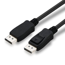 Load image into Gallery viewer, 8K DP Cable - DP Cable 1.4, high Speed 8K@60Hz, 4K@144Hz, 2k@240Hz 144Hz Comptable,Display Port Cable with Data Transfer Speed up to 25.92 Gbps, Black 4.9ft/1.5M (Set of 2)
