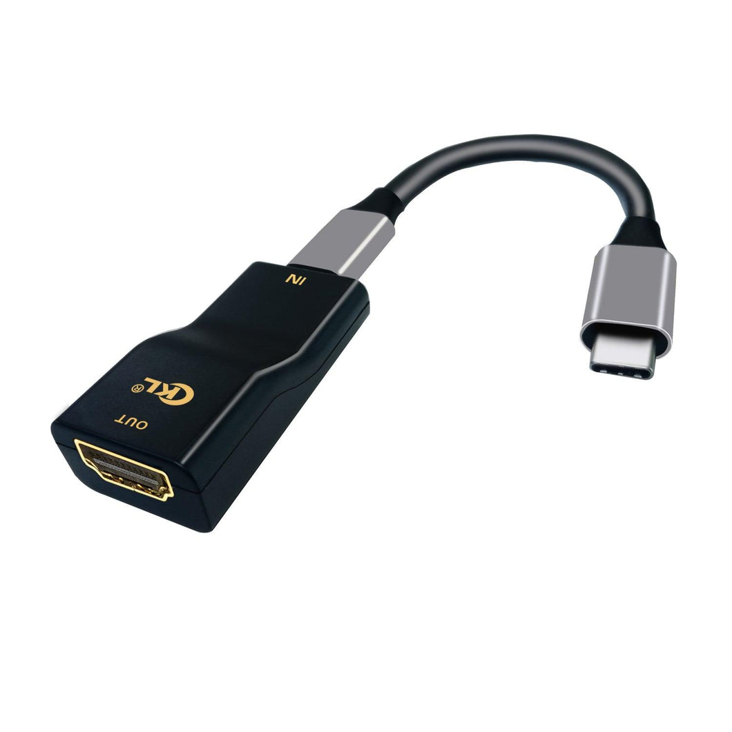CKL 4Kx2K@60Hz USB-C to HDMI Adapter, Type-C to HDMI Converter Cable Compatible Thunderbolt 3 for CKL KVM Switch, Galaxy, Surface Pro, XPS, iPad, MacBook and More